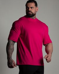 CAMISETA OVERSIZED ALWAYS ROSA