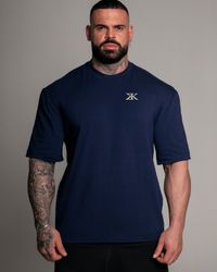 CAMISETA OVERSIZED WORKOUT MARINHO
