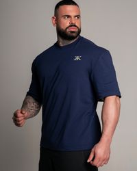 CAMISETA OVERSIZED WORKOUT MARINHO
