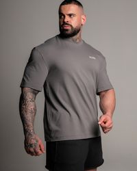 CAMISETA OVERSIZED FLY BREAK CINZA