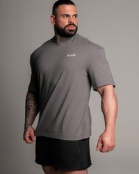 CAMISETA OVERSIZED FLY BREAK CINZA