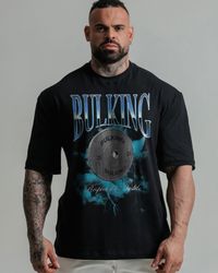 CAMISETA OVERSIZED BARBELL PRETA