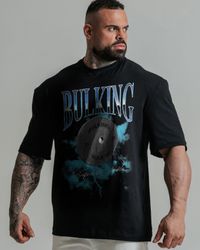CAMISETA OVERSIZED BARBELL PRETA
