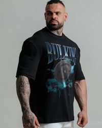 CAMISETA OVERSIZED BARBELL PRETA