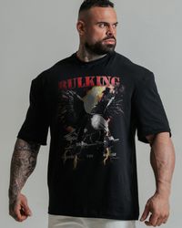 CAMISETA OVERSIZED EAGLE PRETA