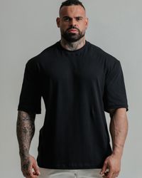 CAMISETA OVERSIZED MISTER PRETA