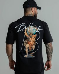 CAMISETA OVERSIZED TITAN PRETA