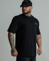 CAMISETA OVERSIZED TITAN PRETA