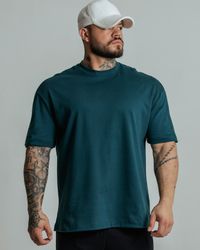 CAMISETA OVERSIZED BACK VERDE