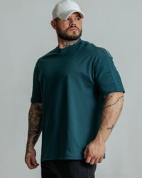 CAMISETA OVERSIZED BACK VERDE