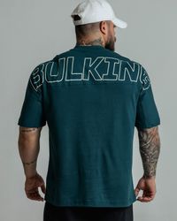 CAMISETA OVERSIZED BACK VERDE