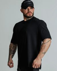 CAMISETA OVERSIZED ZEUS PRETA