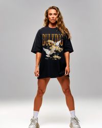 CAMISETA OVERSIZED GLORY PRETA