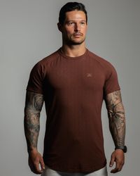 CAMISETA RAGLAN UNITY MARROM