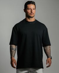 CAMISETA OVERSIZED PORTIER PRETA