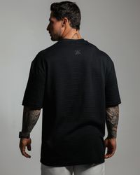 CAMISETA OVERSIZED PORTIER PRETA