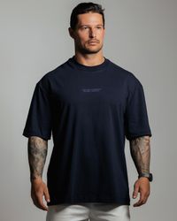 CAMISETA OVERSIZED LIVE MARINHO