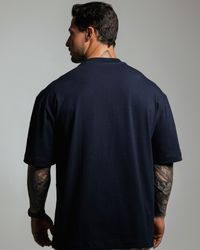 CAMISETA OVERSIZED LIVE MARINHO