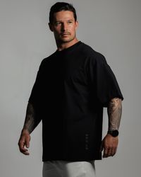 CAMISETA HIGH OVERSIZED UNITY PRETA