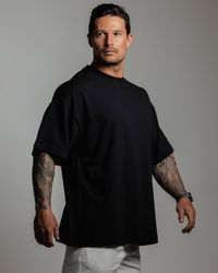 CAMISETA HIGH OVERSIZED UNITY PRETA