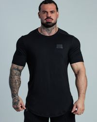 CAMISETA LONGLINE BULKING PRETA