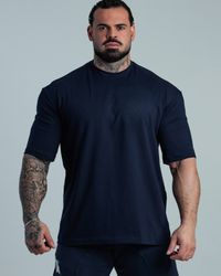 CAMISETA OVERSIZED BASIC MARINHO
