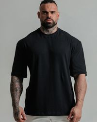 CAMISETA OVERSIZED CYBORG PRETA