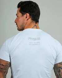 CAMISETA RAGLAN GET OVER BRANCA
