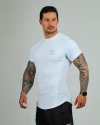CAMISETA RAGLAN GET OVER BRANCA