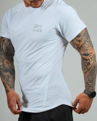 CAMISETA RAGLAN GET OVER BRANCA