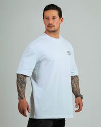 CAMISETA OVERSIZED RISE BKNG BRANCA