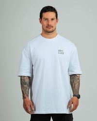 CAMISETA OVERSIZED RISE BKNG BRANCA