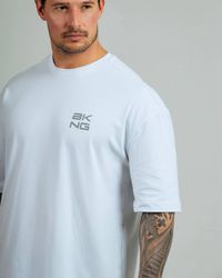 CAMISETA OVERSIZED RISE BKNG BRANCA