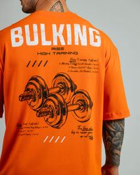 CAMISETA OVERSIZED HALTER LARANJA