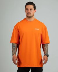 CAMISETA OVERSIZED HALTER LARANJA