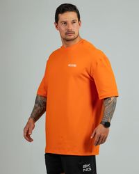CAMISETA OVERSIZED HALTER LARANJA
