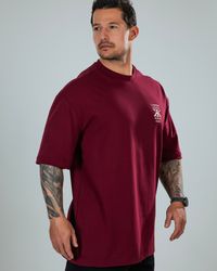 CAMISETA OVERSIZED RESPECT BORDÔ