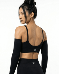 TOP SEAMLESS SIGNATURE BLACK