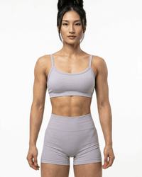TOP SEAMLESS SIGNATURE LILAC