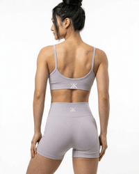 SHORT SEAMLESS SIGNATURE LILAC