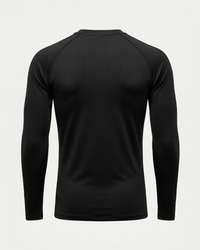 CAMISETA RASHGUARD MANGA LONGA PRETA
