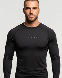 CAMISETA RASHGUARD MANGA LONGA PRETA