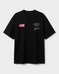 CAMISETA OVERSIZED PSALMS PRETA
