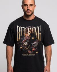 CAMISETA OVERSIZED COURAGE PRETA