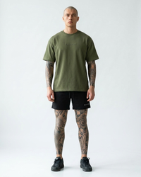 CAMISETA OVERSIZED ESSENTIAL VERDE