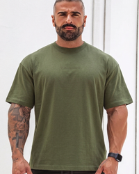 CAMISETA OVERSIZED ESSENTIAL VERDE