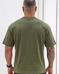 CAMISETA OVERSIZED ESSENTIAL VERDE