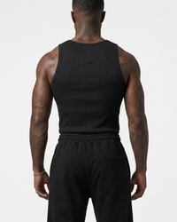 REGATA CANELADA PRETA
