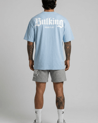 CAMISETA HUSTLE B AZUL CLARO