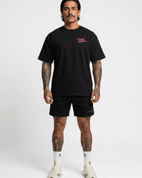 CAMISETA HUSTLE BULLS PRETA